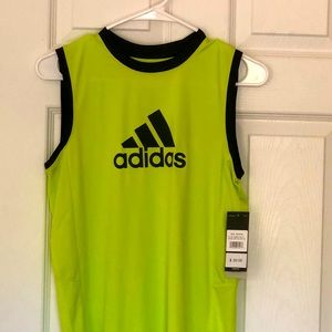 Neon Adidas sleeveless shirt
